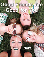 Lots of research has shown social support and good health are connected. My daughter Sarah (left center) and friends.